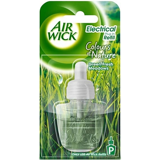 Air Wick Zelené svieža lúky elektrický osviežovač náhradná náplň 19 ml