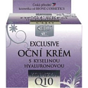 Bione Cosmetics Exclusive & Q10 s kyselinou hyaluronovou očný krém pre všetky typy pleti 51 ml