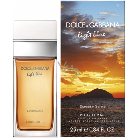 Dolce & Gabbana Light Blue Sunset in Salina toaletná voda pre ženy 25 ml