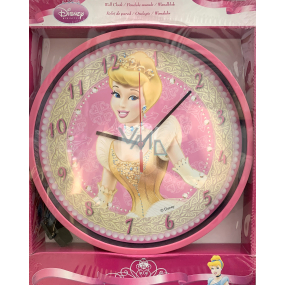Disney Princezné Nástenné hodiny 25 cm rôzne typy