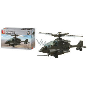 EP Line Sluban Army Soldiers Apache Helicopter 158 dielikov, odporúčaný vek 6+