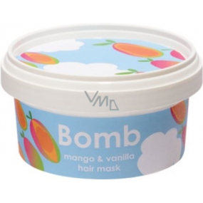 Bomb Cosmetics Mango a Vanilka maska na vlasy 210 ml