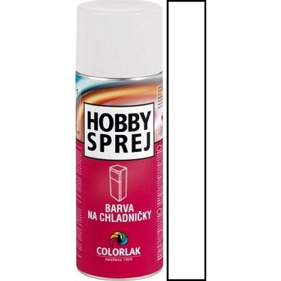 Colorlak Hobby Farba na chladničky Biela sprej 160 ml