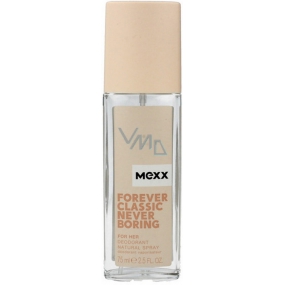 Mexx Forever Classic Never Boring for Her parfumovaný dezodorant sklo 75 ml