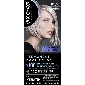 Syoss Blond farba na vlasy, 10-55 Ultra Platinová Blond