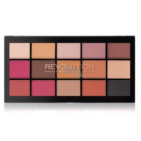 Makeup Revolution Re-Loaded paletka očných tieňov Iconic Vitality 15 x 1,1 g