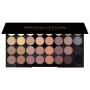 Makeup Revolution Ultra Eyeshadows paletka 32 očných tieňov Flawless Matte 16 g