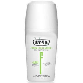 Str8 Fresh Recharge guličkový antiperspirant dezodorant roll-on pre mužov 50 ml