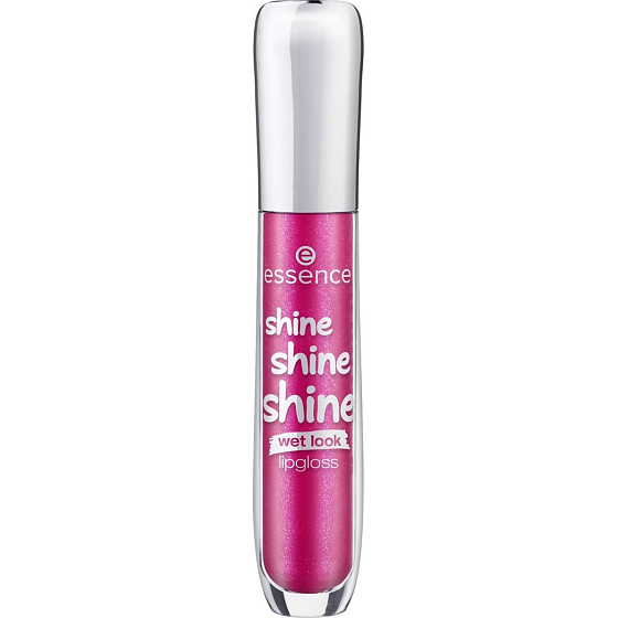 Essence Shine Shine Shine Lipgloss lesk na pery 24 After Dark Pink 5 ml