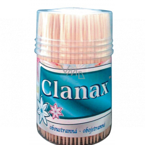 Clanax Špáradlá obojstranné v dóze 350 kusov