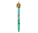 Colorino Gumovatelné pero Disney Emoji svetlo zelené, modrá náplň 0,5 mm