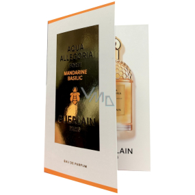 Guerlain Aqua Allegoria Mandarine Basilic Forte parfumovaná voda pre ženy 1 ml s rozprašovačom, flakón