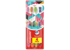 Colgate Twister Design Edition Soft zubná kefka 4 kusy