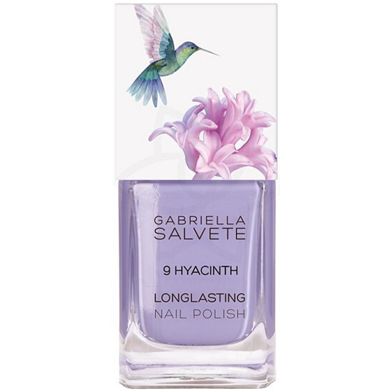 Gabriella Salvete Flower Shop Dlhotrvajúci lak na nechty s vysokým leskom 9 Hyacinth 11 ml