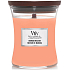 WoodWick Manuka Nectar vonná sviečka s dreveným knôtom a viečkom sklenená stredná 275 g