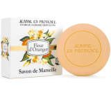 Jeanne en Provence Fleur d´ Oranger - Pomerančový květ tuhé toaletní mýdlo 100 g