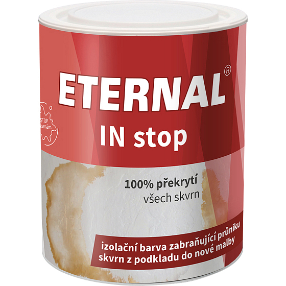 Eternal In Stop maliarska izolačná farba na škvrny, 1 kg