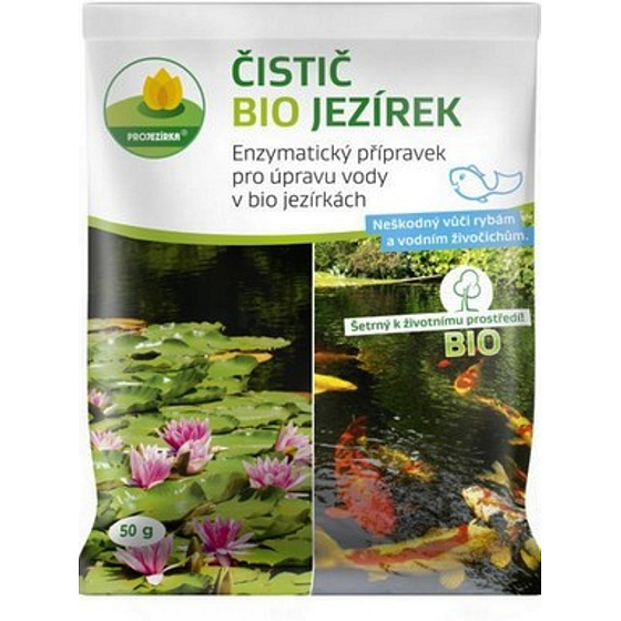 Proxim Čistič jazierok Bio biologický prípravok na úpravu vody 50 g, exp. 05/2026 