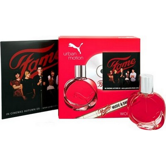 Puma Urban Motion Woman toaletná voda 20 ml + DVD, darčeková sada