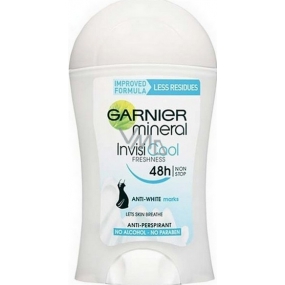 Garnier Mineral Invisi Cool antiperspirant dezodorant stick pre ženy 40 ml