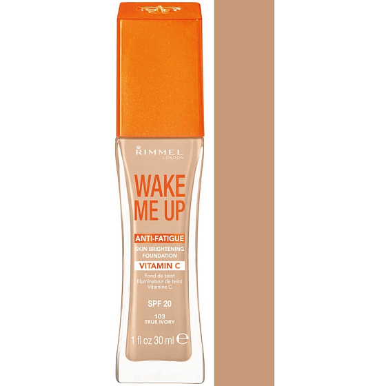 Rimmel London Wake Me Up make-up 103 True Ivory 30 ml