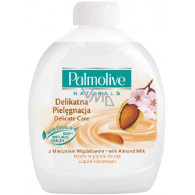 Palmolive Naturals Delicate Care Almond Milk tekuté mydlo náhradná náplň 300 ml