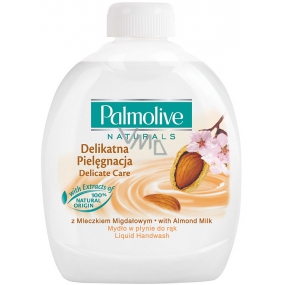 Palmolive Naturals Delicate Care Almond Milk tekuté mydlo náhradná náplň 300 ml