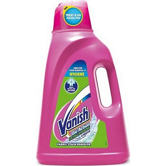 Vanish Oxi Action Extra Hygiene Liquid tekutý odstraňovač škvŕn 2,82 l