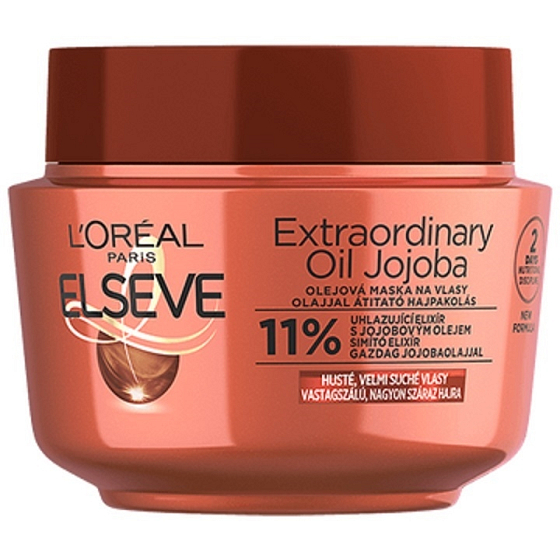 Loreal Paris Elseve Extraordinary Oil Jojoba viacúčelová maska na veľmi suché vlasy 300 ml