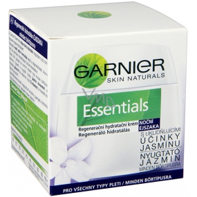 Garnier Skin Naturals Essentials nočný regeneračný hydratačný krém 50 ml
