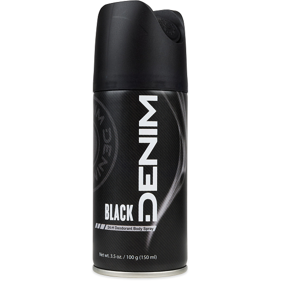 Denim Black deodorant sprej pre mužov 150 ml