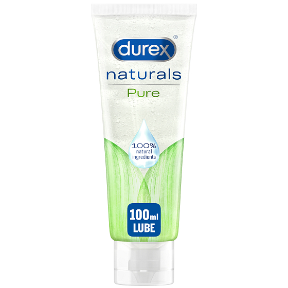 Durex Naturals Pure intímny lubrikačný gél iba s prírodným zložením 100 ml