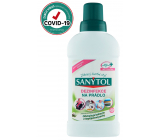 Sanytol Aloe Vera a kvety bavlny dezinfekcia na biele aj farebné prádlo a práčky 500 ml