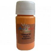 Art e Miss Farba na kožu, koženku a podobné materiály 64 Oranžová 40 g