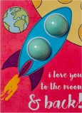 Bomb Cosmetics Láska až na Mesiac - To The Moon & Back Šumivé želanie s balistiky 40 g