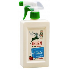 Jelen Na sklá a zrkadlá Jablko čistič rozprašovač 500 ml