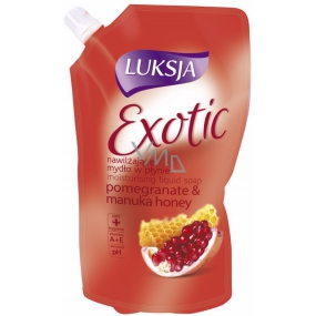 Luksja Exotic Pomegranate & Manuka Honey - Granátové jablko a med tekuté mydlo náhradná náplň 400 ml