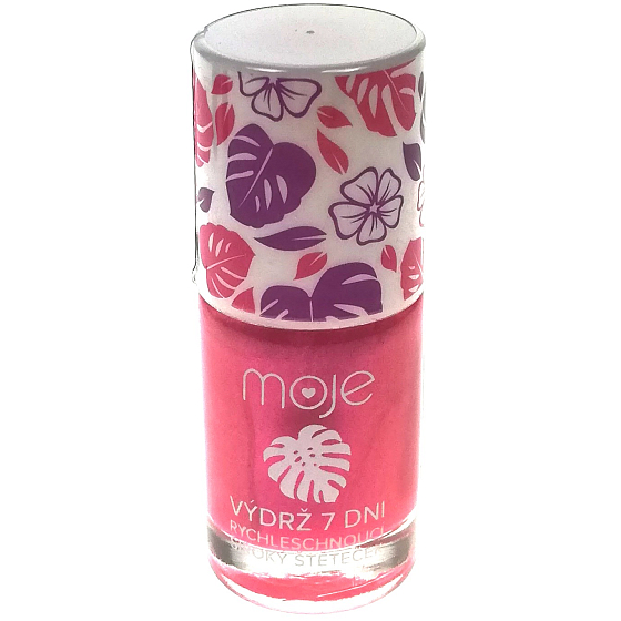 Moje 7 Denné Tropic rýchloschnúci lak na nechty ružový 6 ml