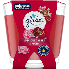 Glade sviečka voňavá Decor Luscious Cherry & Peony, 70 g