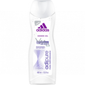 Adidas Adipure sprchový gél bez mydlových zložiek a farbív pre ženy 400 ml