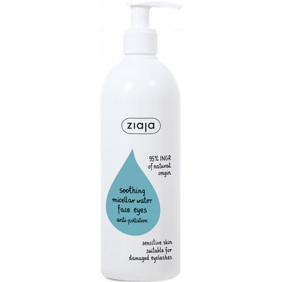 Ziaja Micelárna voda upokojujúca pre citlivú pleť 390 ml