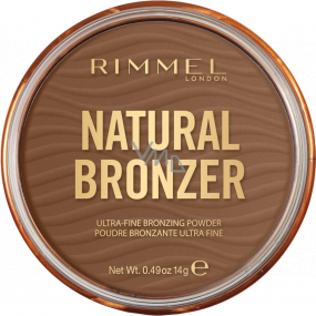 Rimmel London Natural Bronzer bronzujúci púder 002 Sunbronze 14 g