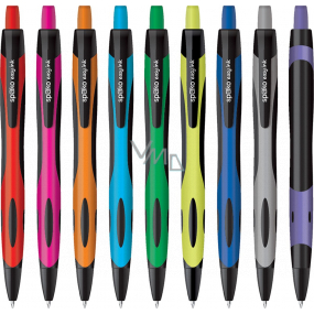 Spoko Active guľôčkové pero, modrá náplň, 0,5 mm 1 ks rôzne farby