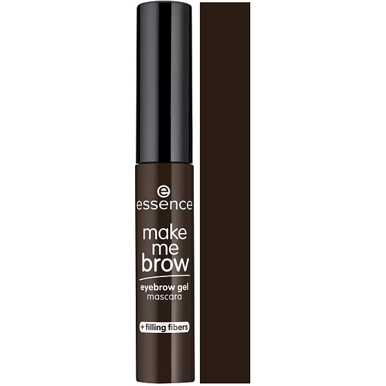 Essence Make Me Brow Gelová maskara na obočie 06 Ebony Brows 3,8 ml