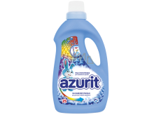 Azurit Univerzálny tekutý prací prostriedok na farebné oblečenie na pranie pri nízkych teplotách 25 dávok 1000 ml