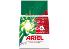 Ariel Ultra Oxi Effect prací prášok na odstránenie škvŕn a extra hygienu 30 dávok 1,65 kg