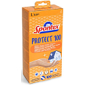 Spontex Protect 100 Jednorazové, hypoalergénne, bez púdru, vinyl, veľkosť L, balenie 100 ks