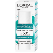 Loreal Paris Bright Reveal SPF 50+ denný fluid na korekciu tmavých škvŕn 50 ml