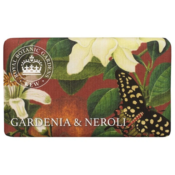 English Soap Gardenia & Neroli prírodné parfumované toaletné mydlo s bambuckým maslom 240 g