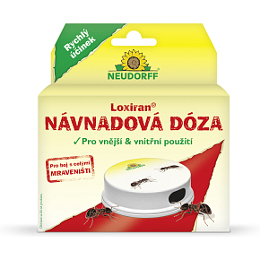 Loxiran návnadová dóza proti mravcom, 1 ks